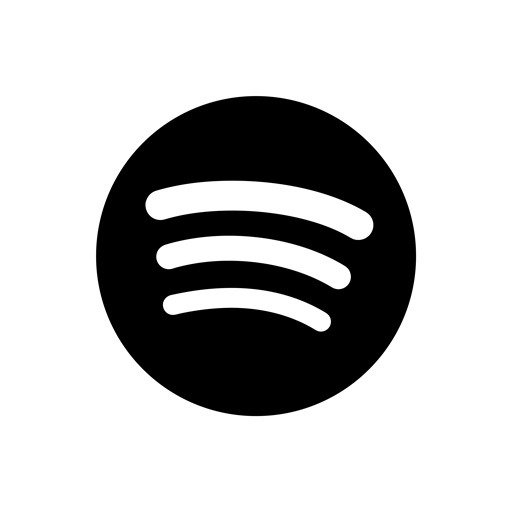 Spotify logo negro