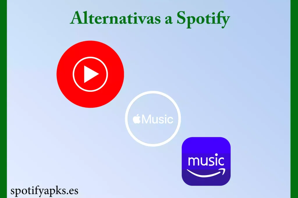 Alternativas a Spotify