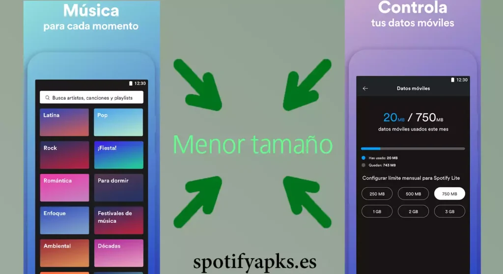 Menor tamaño